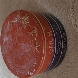 Yves Saint Laurent Vintage Opium Perfumed Bath Powder Container